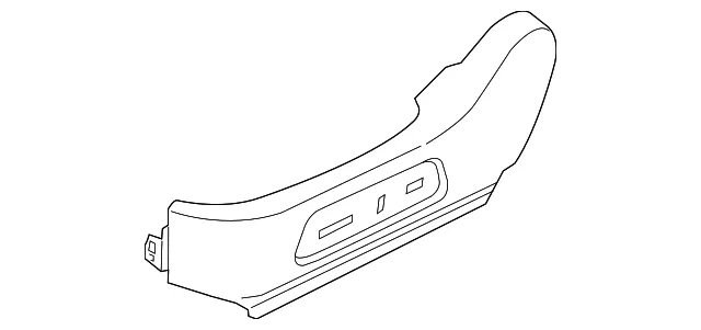 Cushion Shield - Driver's Side (LH) - Kia (88170-F6030WK)