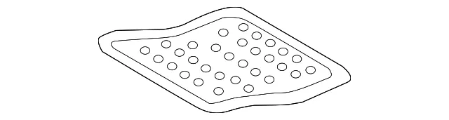 Lower Vent - Driver's Side (LH) - Kia (88195-F2200)