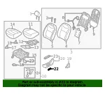 Knob - Driver's Side (LH) - Kia (88198-A4050EQ) - view 4