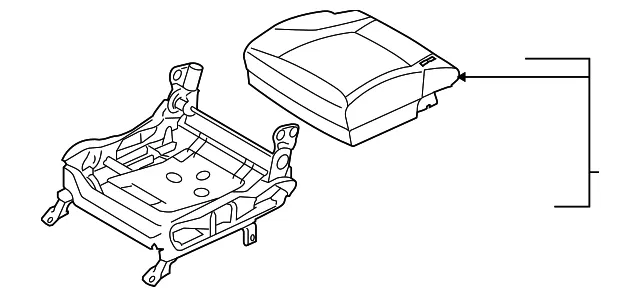 Cushion Assembly - Kia (88200-3F401NF3)