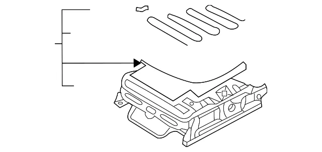 Seat Cushion - Kia (88200-4D321CS8)
