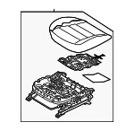 Cushion Assembly - Kia (88200-A7900K3A) - view 3