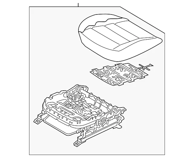 Cushion Assembly - Kia (88200-A7930KKE)