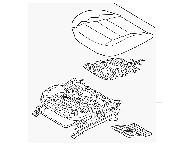 Cushion Assembly - Kia (88200-A7JE1KMT)