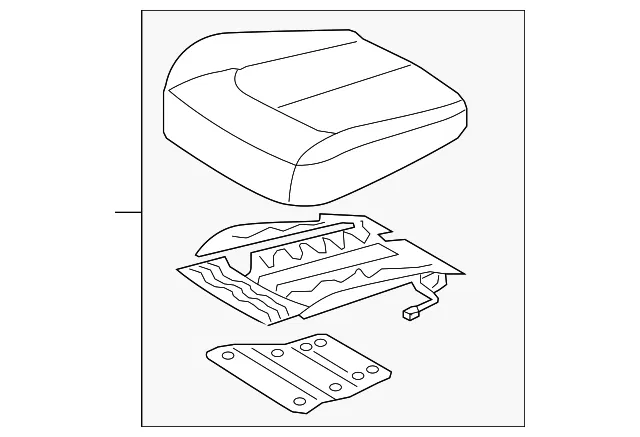 Cushion Assembly - Kia (88200-A8850HEB)
