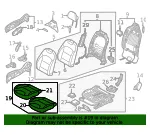 Cushion Assembly - Kia (88200-AT040AUQ) - view 4