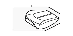 Cushion Assembly - Kia (88200-D5072G2C) - view 3
