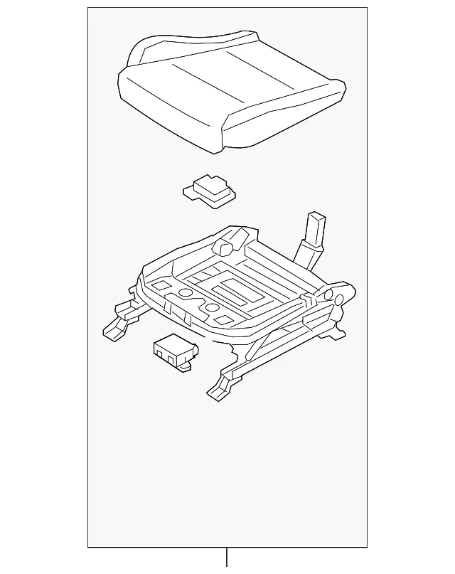 Cushion Assembly - Kia (88200-D9541BGR)