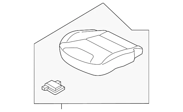 Cushion Assembly - Kia (88200-G5860AY7)