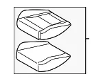 Cushion Assembly - Kia (88200-J5960CM4) - view 3