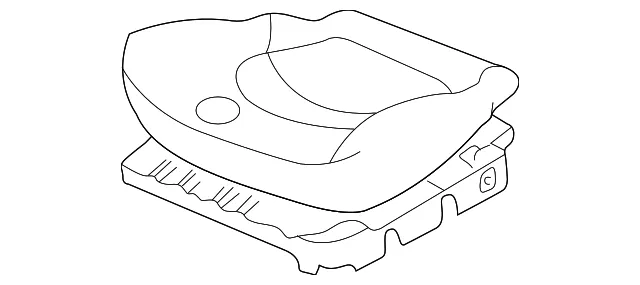 Cushion Assembly - Kia (88201-3C011BTG)