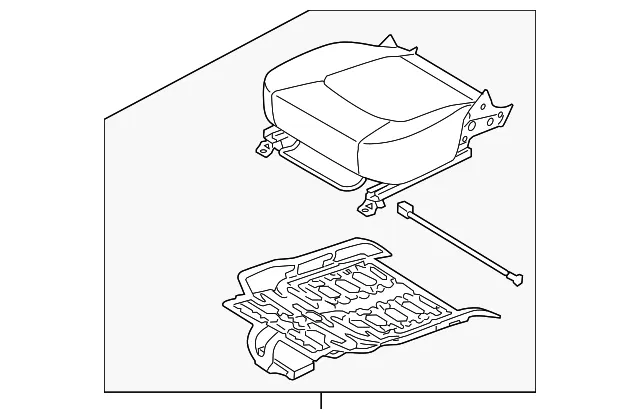 Seat Cushion - Kia (88202-2F701375)