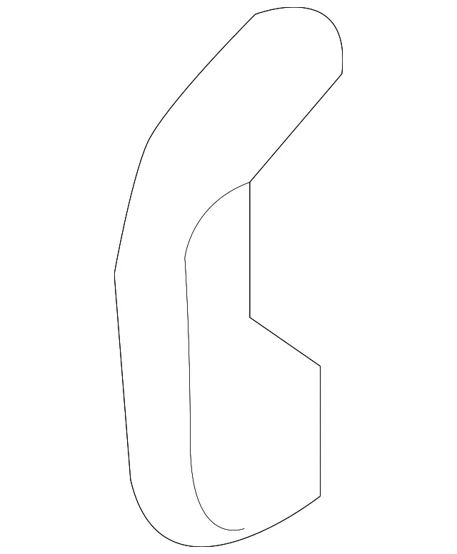 Seat Trim Panel - Nissan (88224-3KA0B)
