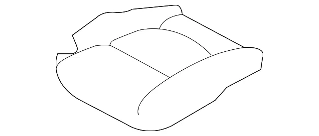 Cushion Cover - Passenger Side (RH) - Kia (88260-1M140DAY)