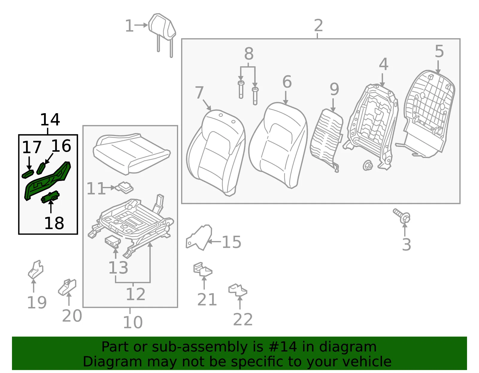 Cushion Shield - Kia (88270-D9100GBU) - view 2