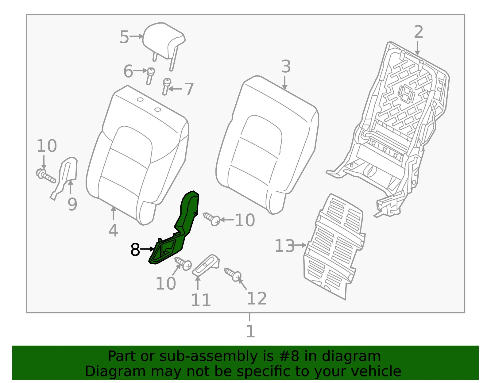Cushion Shield - Kia (88275-D7000GBU) - view 2