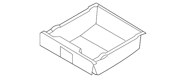 Compartment - Passenger Side (RH) - Kia (88290-3E000FC)