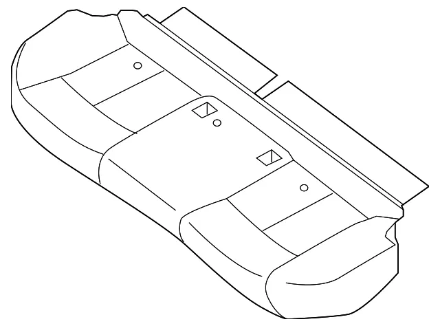 Seat Cushion Foam - Nissan (88300-3YU2A)