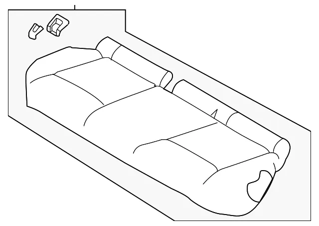 Cushion Assembly - Nissan (88300-6MD0B)