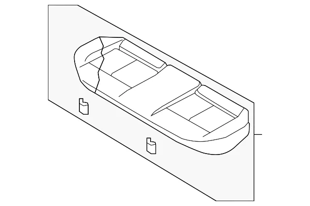 Seat Cushion Foam - Nissan (88300-9DJ3B)