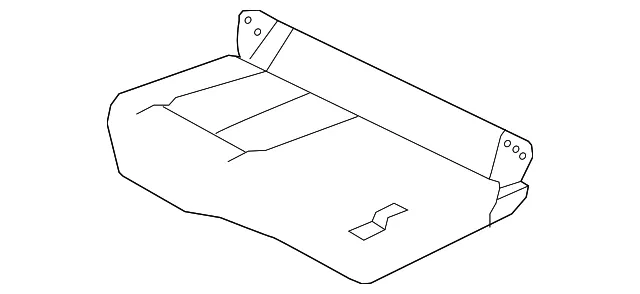 Cushion Assembly - Passenger Side (RH) - Nissan (88300-EZ05A)