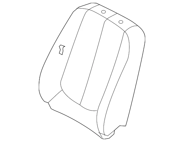 Seat Back Assembly - Kia (88301-1D490464)