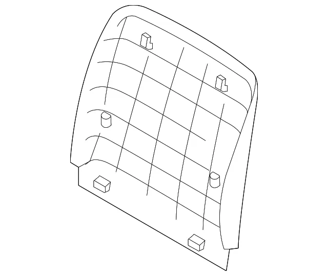 Seat Back Panel - Kia (88301-1M800WK)