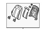 Seat Back Assembly - Kia (88309-2TAB0AWA) - view 3