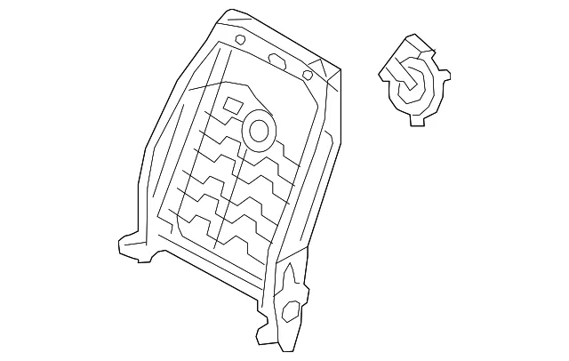 Seat Frame - Driver's Side (LH) - Kia (88310-1U040)