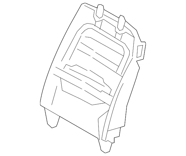 Seat Back Frame - Kia (88310-3T660)