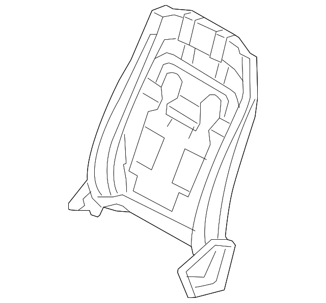 Seat Back Frame - Kia (88310-4C010)