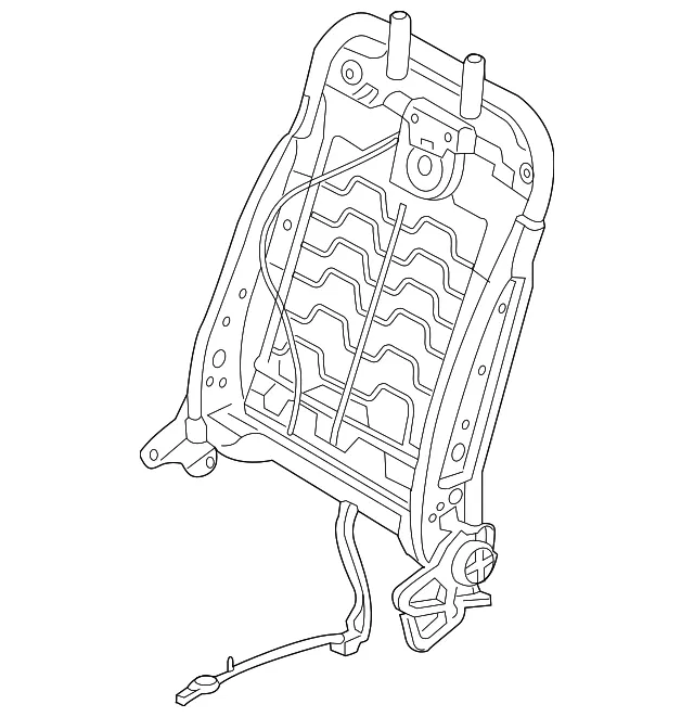 Seat Back Frame - Kia (88310-A7300)