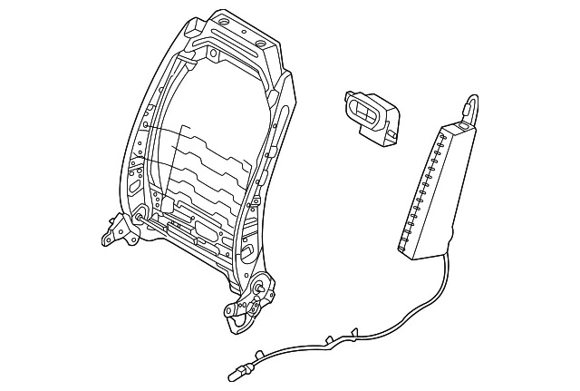 Seat Back Frame - Kia (88310-AT000)