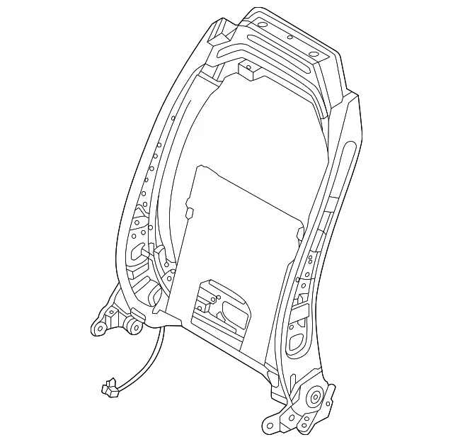 Seat Back Frame - Kia (88310-CV030)