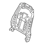 Seat Back Frame - Kia (88310-D4130) - view 3