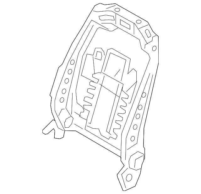 Seat Back Frame - Kia (88310-D5020)