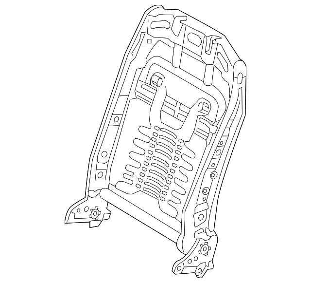 Seat Back Frame - Kia (88310-F6100)