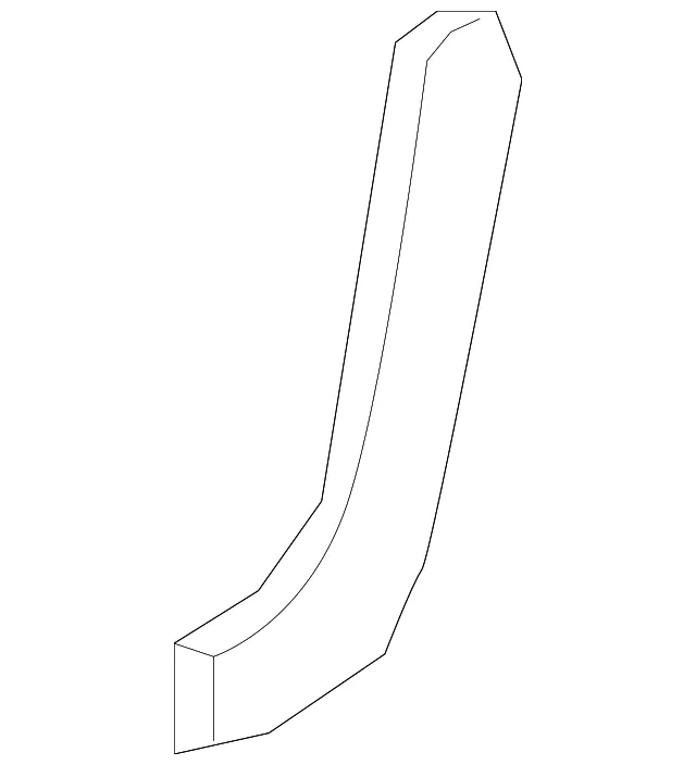 Seat Frame Trim Panel - Nissan (88331-5AB0A)