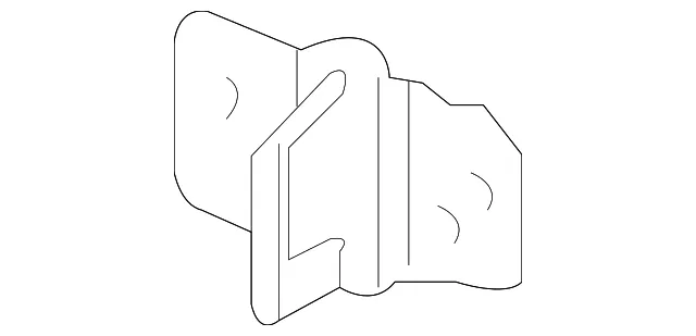 Folding Seat Lock Striker - Nissan (88342-EA500)