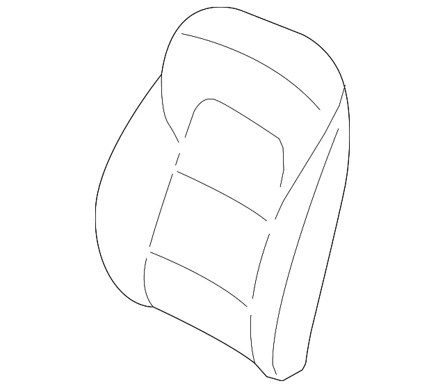 Seat Back Pad - Kia (88350-D9010)