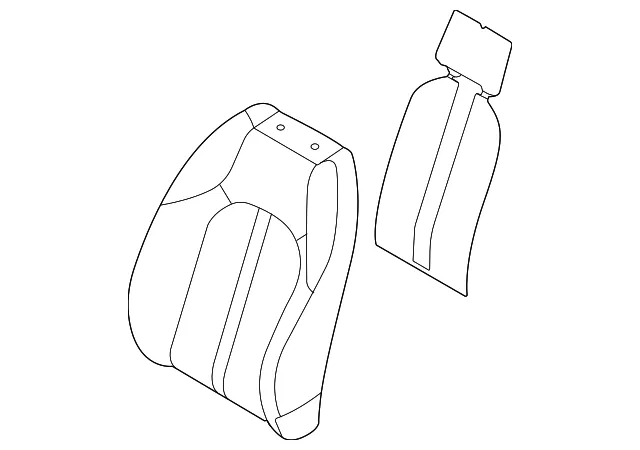 Seat Back Pad - Kia (88350-L3030)
