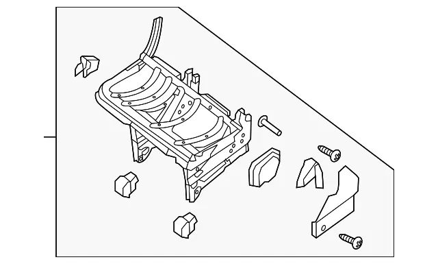 Seat Frame - Nissan (88351-1PC1A)