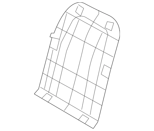 Seat Back Panel - Kia (88360-1D120S8)