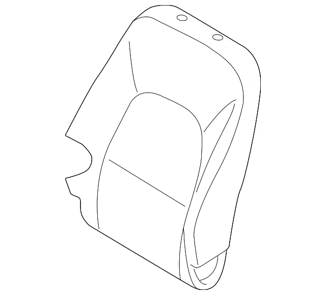 Seat Back Cover - Kia (88360-1W520BGB)