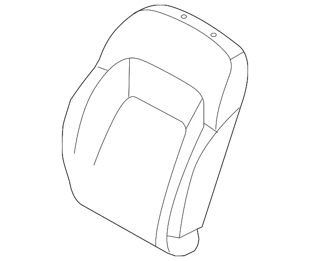 Seat Back Cover - Kia (88360-3W203EBX)