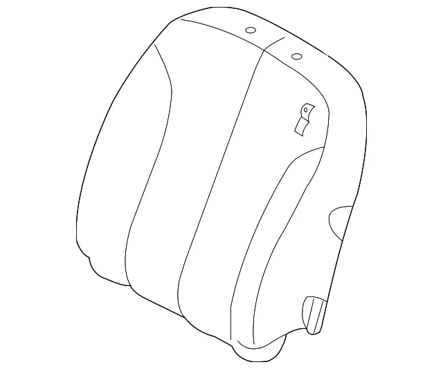 Seat Back Cover - Kia (88367-2GHJ0809)