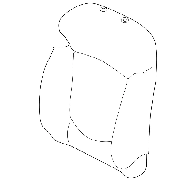 Seat Back Cover - Driver's Side (LH) - Kia (88370-1M040AF7)