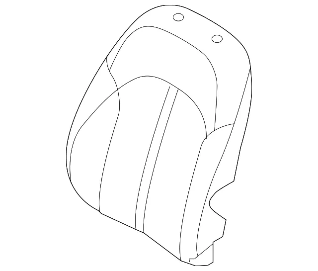 Seat Back Cover - Kia (88370-D4170A2F)