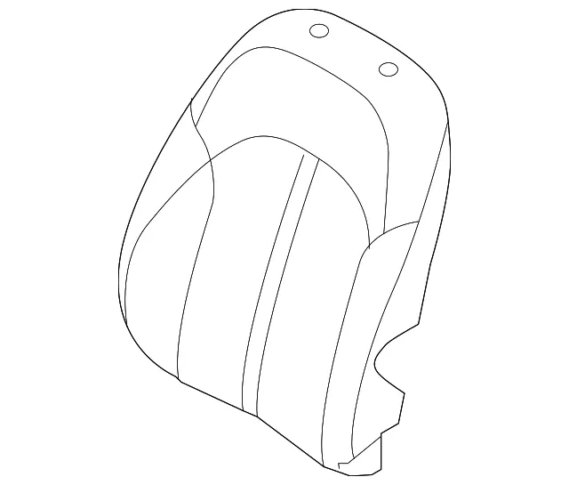 Seat Back Cover - Kia (88370-D5010A3A)
