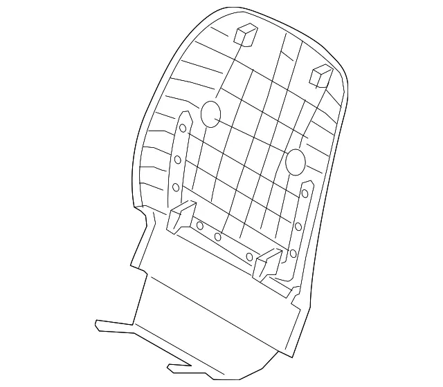 Seat Back Panel - Kia (88370-D9000WK)